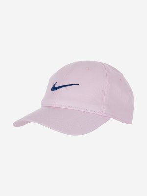 Бейсболка для девочек , Розовый, размер Без размера Nike. Цвет: розовый