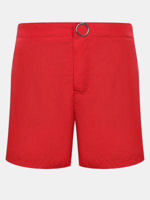 Плавательные шорты Trussardi. Цвет: красный