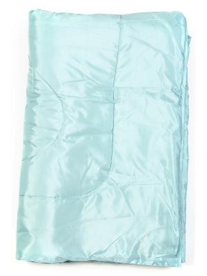 Одеяло всесезонное 1,5сп, Sharm classic Jardin. Цвет: светло-голубой