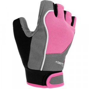 Перчатки , размер XS, серый, розовый ONLYTOP. Цвет: розовый/серый