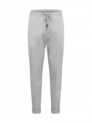 Зауженные брюки со складками Tiger Of Sweden TRAVIN, серый