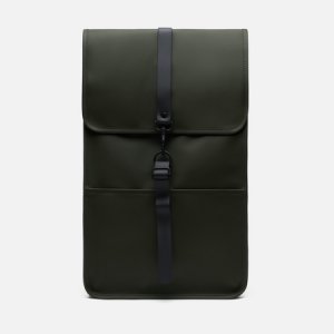 Рюкзак Waterproof Coil Zipper RAINS. Цвет: зелёный