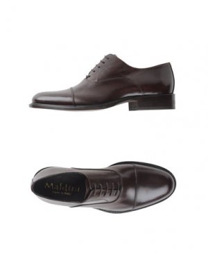 Обувь на шнурках MALDINI. Цвет: темно-коричневый