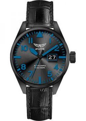 Швейцарские наручные мужские часы V.1.22.5.188.4. Коллекция Airacobra P42 Aviator