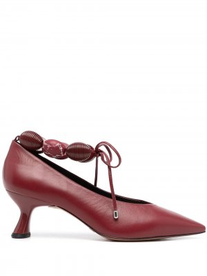 Туфли с завязками Vicenza. Цвет: красный