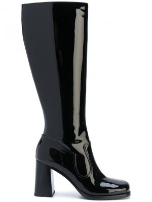 Лакированные сапоги Maryna Marc Jacobs. Цвет: черный