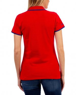 Поло U.S. POLO ASSN. Tipped Shirt, цвет Racing Red