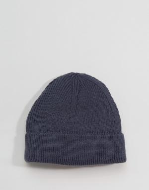 Серая шапка-бини 7X. Цвет: серый