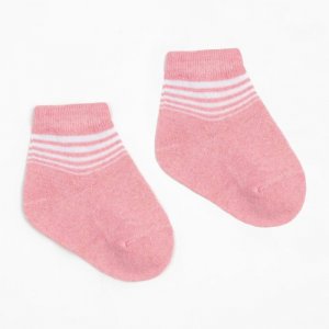Носки размер 35, розовый Collorista. Цвет: розовый