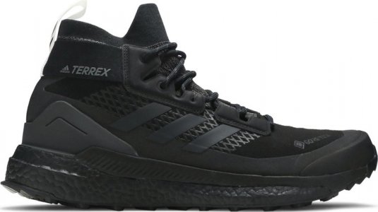Ботинки Terrex Free Hiker Gore-Tex 'Triple Black', черный Adidas
