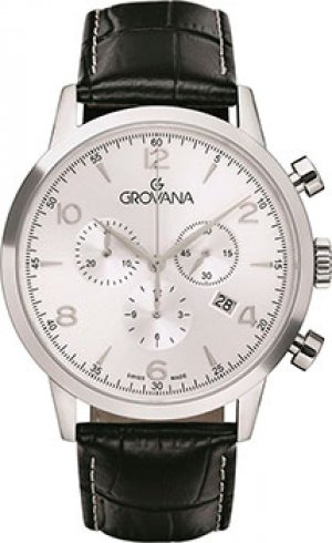 Швейцарские наручные мужские часы 2100.9532. Коллекция Traditional Grovana