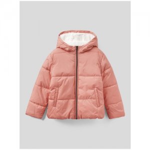 Пуховик United Colors of Benetton для девочек 22A-2SJ1CN01E-33U-KL. Цвет: голубой