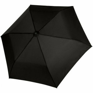 Мини-зонт , черный Doppler. Цвет: черный