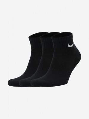 Носки Everyday Cushion, 3 пары, Черный Nike. Цвет: черный