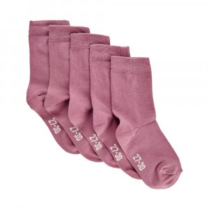 Носки Ankle Solid 5 Pack, фиолетовый Minymo