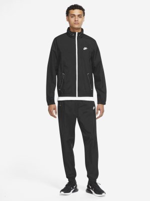 Костюм спортивный мужской Sportswear Sport Essentials, Черный, размер 52-54 Nike. Цвет: черный