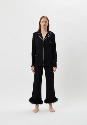 Пижама Twinset Milano U&B. Цвет: черный