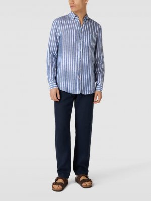 Повседневная рубашка с полосатым узором , дымчатый синий Christian Berg