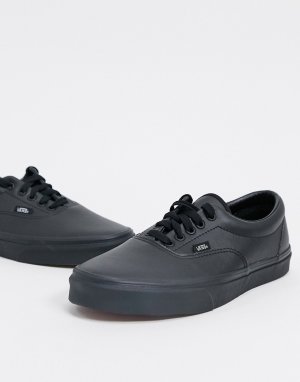 Черные кроссовки из искусственной кожи Era-Черный Vans