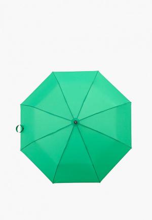 Зонт складной Fabretti. Цвет: зеленый