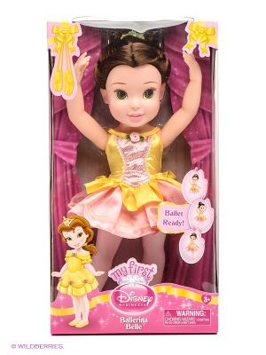 Кукла Малышка Принцесса Disney - балерина Белль Jakks. Цвет: персиковый, желтый