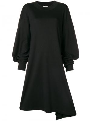 Платье-свитер Aalto. Цвет: черный
