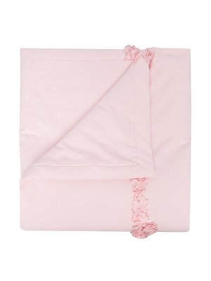 Одеяло с оборками Miss Blumarine. Цвет: розовый