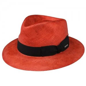 Шляпа , размер 59, красный STETSON. Цвет: красный