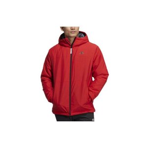 Cny Padded Jacket With Tiger Print And Warm Cotton Men Outerwear Red HI3268 Adidas