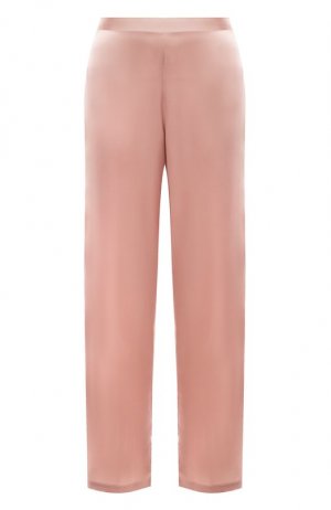 Шелковые брюки Lise Charmel. Цвет: розовый