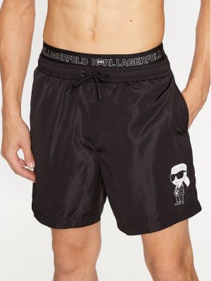 Пляжные шорты стандартного кроя , черный Karl Lagerfeld