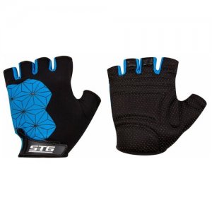 Перчатки , размер L, черный, синий STG. Цвет: синий/черный