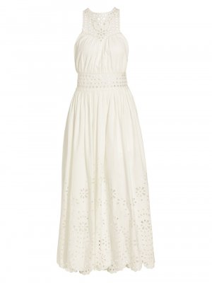 Платье макси с люверсами Bloom Lilia , белый Magali Pascal