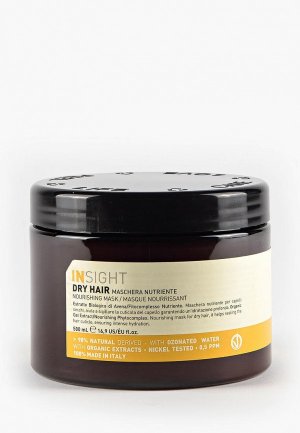 Маска для волос Insight увлажняющая Dry Hair, 500 мл. Цвет: коричневый