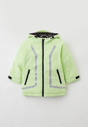 Куртка утепленная Sela Exclusive online. Цвет: зеленый
