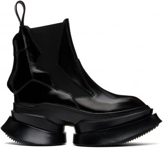 Черные ботинки челси с покрытием , цвет Black Julius