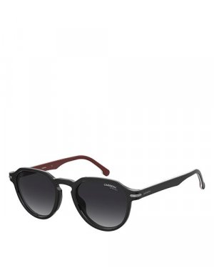 Круглые солнцезащитные очки, 50 мм , цвет Black Carrera