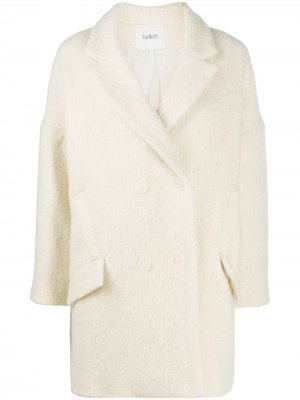 Двубортное пальто Charly Ba&Sh. Цвет: белый