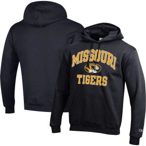 Мужской пуловер с капюшоном Black Missouri Tigers High Motor Champion