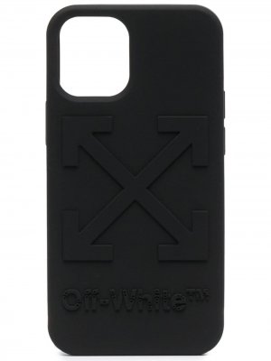 Чехол для iPhone 12 mini с логотипом Arrows Off-White. Цвет: черный