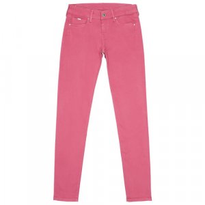 Джинсы зауженные, размер 26/30, розовый Pepe Jeans. Цвет: темно-розовый/розовый