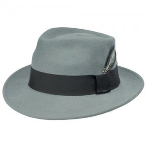 Шляпа , размер 59, серый Bailey. Цвет: серый