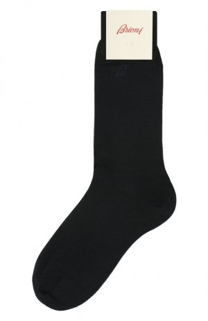 Шерстяные носки Brioni. Цвет: синий