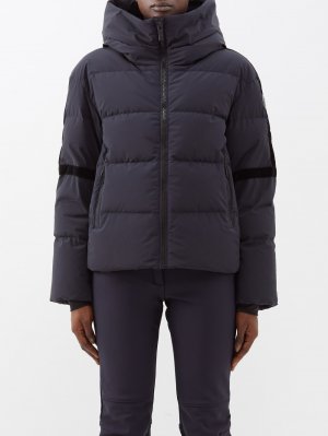 Утепленная лыжная куртка barsy с капюшоном , черный Fusalp