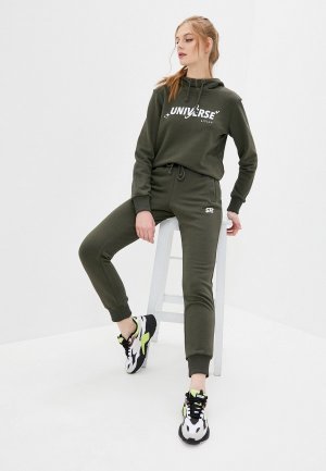 Костюм спортивный Sitlly. Цвет: хаки