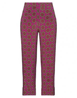 Повседневные брюки SIYU. Цвет: пурпурный