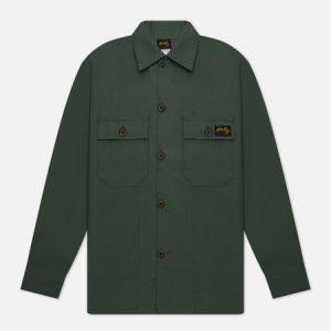 Мужская рубашка 2 Pocket Stan Ray. Цвет: зелёный