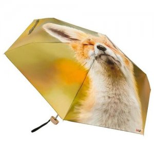 Мини-зонт , хаки RainLab. Цвет: хаки/оранжевый