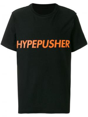 Футболка hypepusher Omc. Цвет: черный