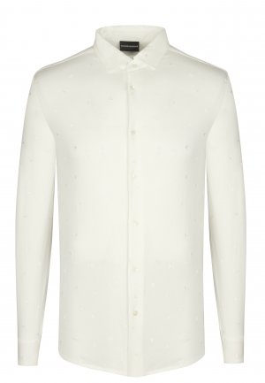 Рубашка EMPORIO ARMANI. Цвет: белый